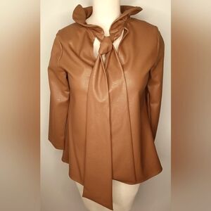 Tuckernuck Faux Leather top